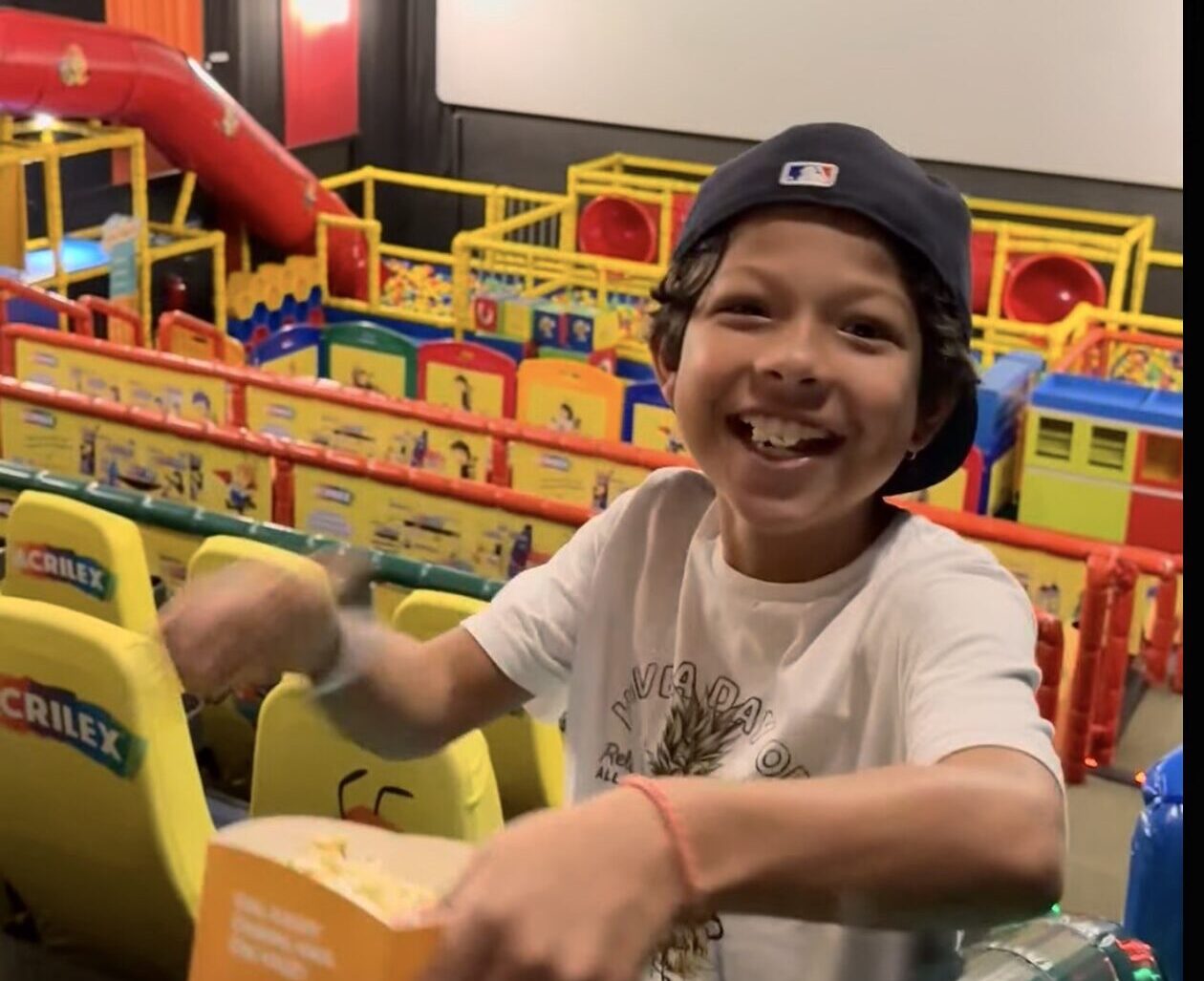 Cinema ou parque? Aqui, são os dois!